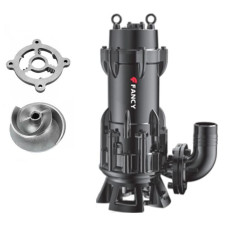 Насос фекальный FANCY 50WQ15-15-1.5QG с режущим механизмом 156WQQGM702