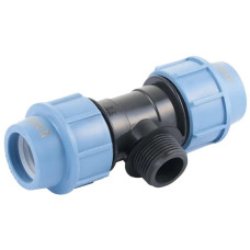Тройник с наружной резьбой UNIPUMP D20x1/2