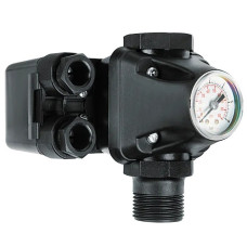 Реле давления UNIPUMP PM/5-3W ВР с манометром 54654